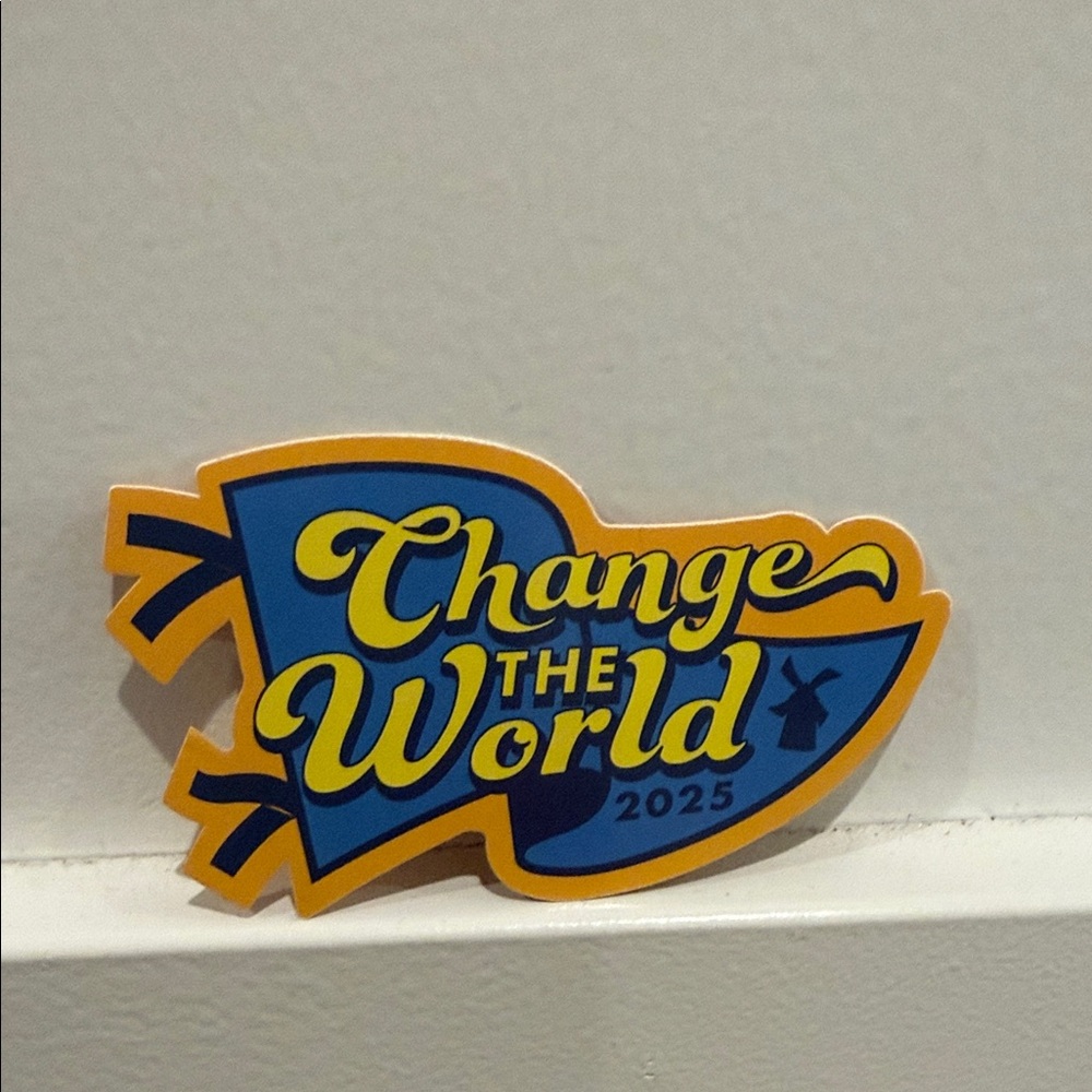 Dutch Bros Change The World Sticker